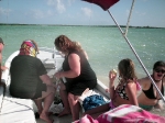 Heading to an island