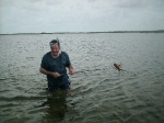 Joey catches a Lobster