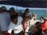 Heading to Hol Chan on the Seaduced Catamaran