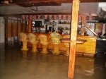 Wet inside Pedro's