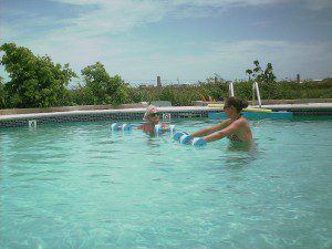 Aquafit class San Pedro Belize