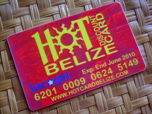 Hot Belize discount card Hot Belize discount card