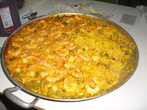 Meat and Shrimp Paella