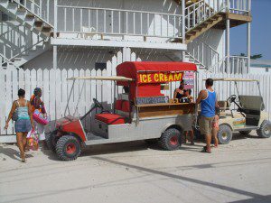 Ice cream cart