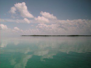 Calm clear water