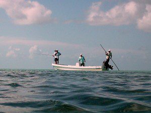 Boat from Tres Pescado Slam Fly Fishing Tournament