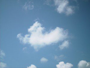 Heart shaped cloud Heart shaped cloud
