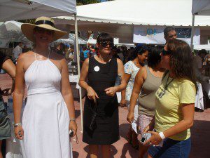 Michele lookign lovely in her white dress Michele lookign lovely in her white dress