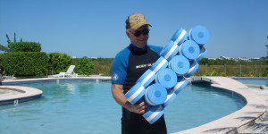 Mike taking over as Pool boy for Chunky Mike taking over as Pool boy for Chunky