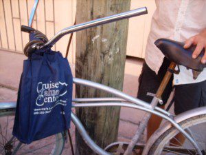 Dick using his Cruise Value bag Dick using his Cruise Value bag