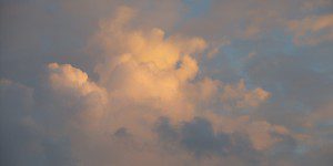 Big fluffy clouds