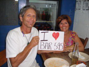 Gary and Carole heart Bar 595