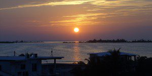 Lagoon sunset Lagoon sunset