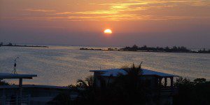 Lagoon sunset Lagoon sunset