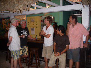 Forrest - Pedro - Paul - Derrick - Drummer Dan San Pedro Belize