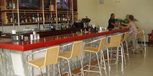 Bar 208 at Tropic Air Bar 208 at Tropic Air San Pedro Belize