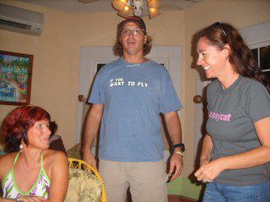 Carole - Jeff - Cindy El Divino Banana Beach Resort