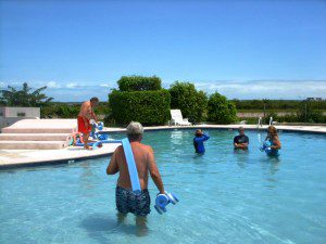 Maureen's Aquafit class San Pedro Fitness Center