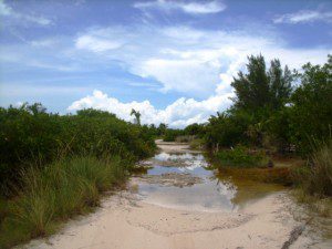 Heading south Ambergris Caye Belize
