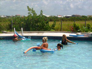 Maureen's Aquafit class San Pedro Fitness Club