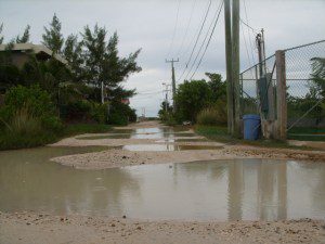 Our road Tropical Storm Matthew