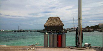 Dive tanks San Pedro Belize