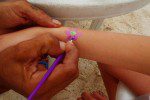 31 Purple flower Caribbean Villas beach Resort Ambergris Caye Belize