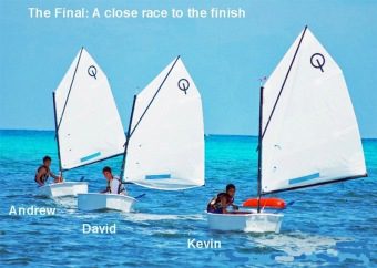 To the finish San Pedro Sailing Club