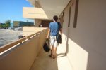 Heading to our 4th floor room Princess Resort and Casino Belize City
