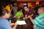 Paul signing up people for the alternates list Poker Room of the Princess Resort and Casino