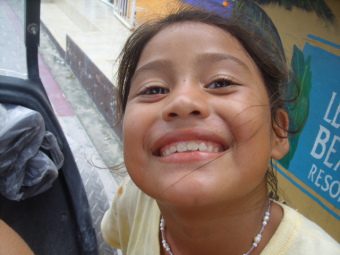 Friendly face of Belize people of Belize