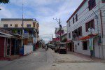 P4082492.jpg Walking down Front Street san pedro caye belize