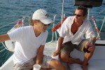 boat in belize