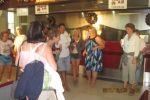 Flash mob doing the hokey pokey tropi air belize