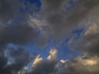 Cool sky this afternoon