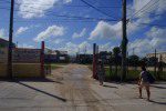 Old Football field downtown san pedro belize pictures