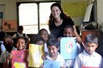 Spending time with the kids volunteer travel san pedro belize