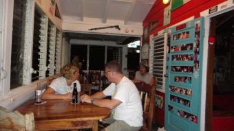 Flaming Avocados Legends burger house belize