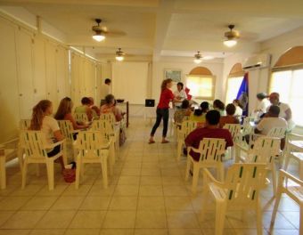 Meeting about re-establishing a San Pedro Branch volunteer belize