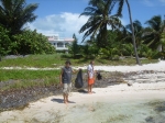 Beach clean up crew