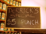 Derrick is Special so Pedro made a Drink special in his name