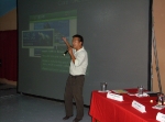 Mike doing presentation on the upcoming new Belize Hotel Association website