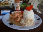 Yum - garlic shrimp